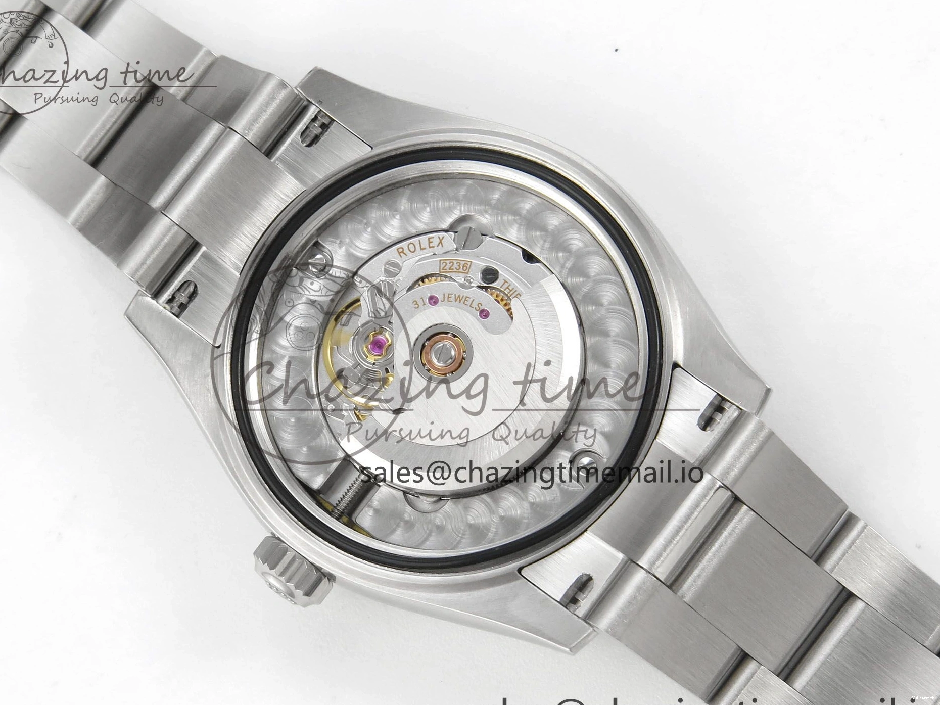 904L on 278274 31 Edition 1:1 Steel Diamonds Roman HZ Dial DateJust Best Bracelet Cal.2236 Oyster THBF SS RG 0509